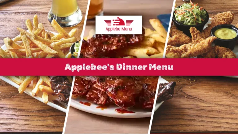 Applebee's Dinner Menu