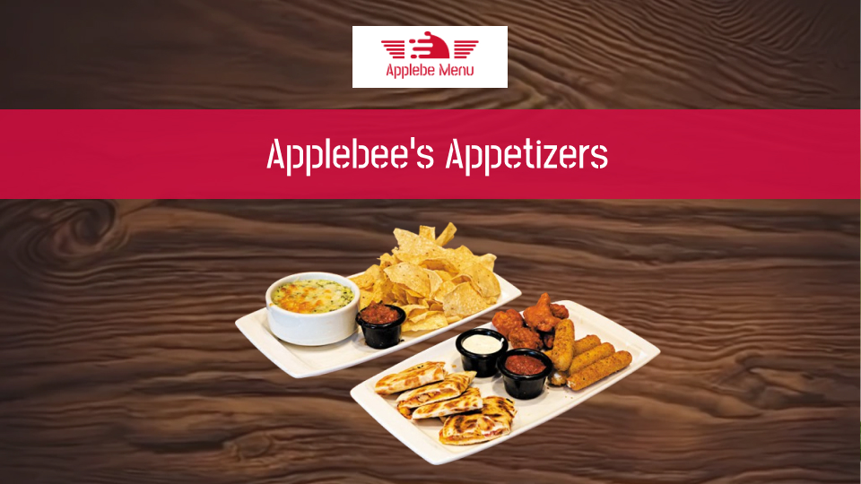 applebees appetizers