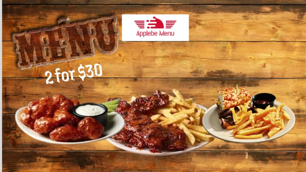 Applebee's 2 for $30 Menu With Prices 2 applebee's 2 for $30 menu