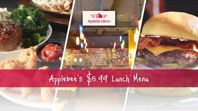 Applebee’s $5.99 Lunch Menu