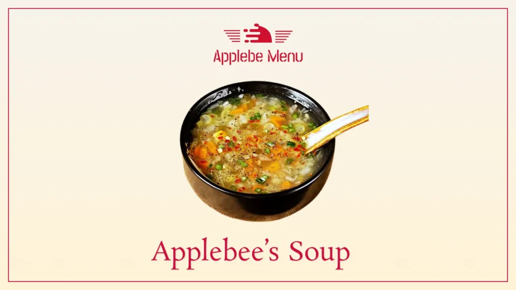 Applebees Soup