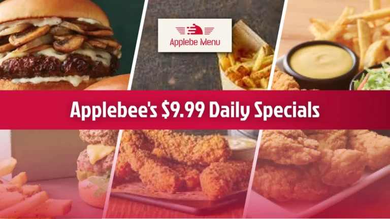 applebee's $9.99 daily specials