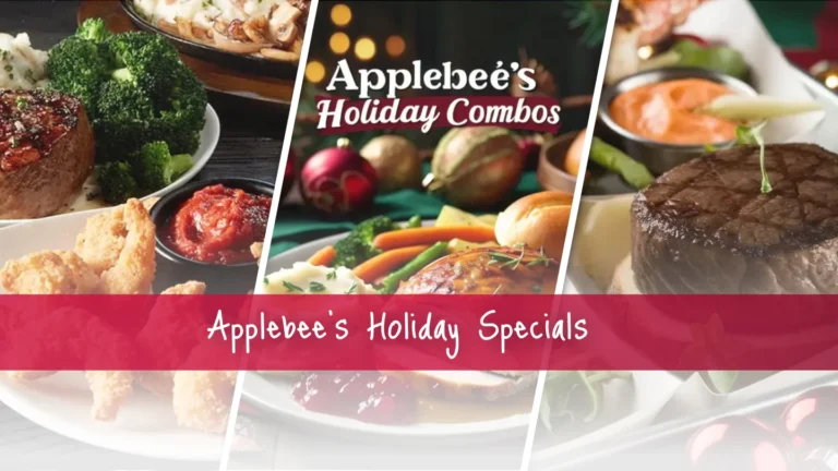 applebee's holiday combos