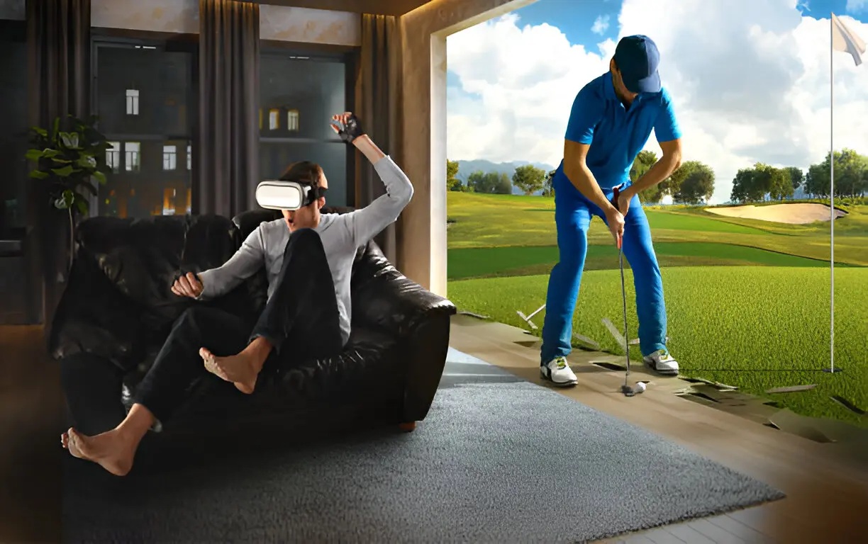 The Future of Entertainment Bringing a Virtual Golf Experience Home